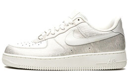 Кроссовки для скейтбординга Air Force 1 женские, низкие, серебристые Nike 315115-119