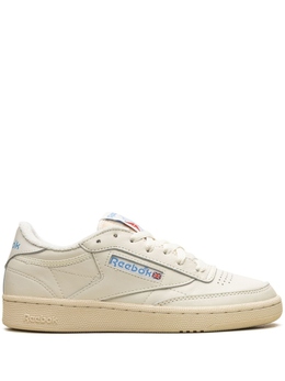 Кроссовки Reebok Club C 85 Vintage, светло-бежевый/голубой gx3687 | нейтральный цвет