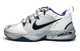 Кроссовки Nike Air Monarch 4 Chunky Sneakers Unisex Low-top Gray/White/Gray, серый/белый 415445-102(team285-女款废土摩卡) | gray/white