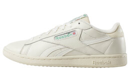Кроссовки для скейтбординга NPC UK женские, низкие, белые/зеленые Reebok dv5585