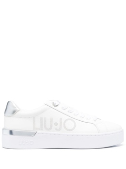 Кроссовки Liu Jo With Logo, белый/серебристый ba3025px026 | белый