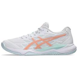 Asics Кроссовки Gel Tactic 12 White Bright Sunstone Women's 1072a092-102 | white orange