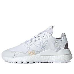 Кроссовки оригинальные nite jogger Adidas, белый gz3229 | white/grey