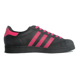 Кроссовки Adidas Superstar Skateboard Shoes Unisex Low-Top Black Pink eg4959(team10-芭比粉) | black/pink