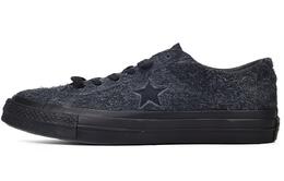 Кеды Stussy X Converse One Star Series Canvas Shoes Unisex Low-Top Black 155340c