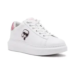 Кожаные кеды капри Karl Lagerfeld, белый kl241w0000045610036 | bianco