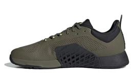 Кроссовки Adidas Dropset 2 Olive Strata Core Black Lucid Lemon, зеленый if9908 | green