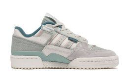 Кроссовки Adidas FORUM Skateboarding Shoes Unisex Low-top Green, белый gx4548(team196-男女款仲夏) | white
