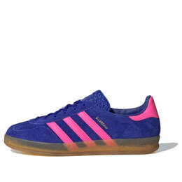 Кроссовки газель для помещений Adidas, синий ih5931 | lucid blue/lucid pink/gum
