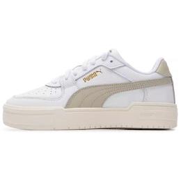 Кроссовки Puma Ca Pro Skateboarding Shoes Unisex Low-top Puma White - Light Tea Brown, коричневый 380190-56 | puma white - light tea brown