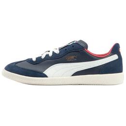 Кроссовки Puma Liga Skateboarding Shoes Unisex Low-top, синий 356999-20 | navy blue - white - off-white