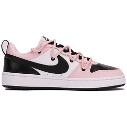Женские кроссовки для скейтбординга Nike Court Borough, Black/Pink bq5448-104(teamthree-女款甜酷芭比黑粉) | black/pink