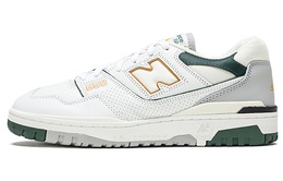 Кроссовки New Balance 550, белый / зеленый bb550pwc