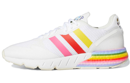 Кроссовки Adidas ZX 1K Lifestyle Unisex, белый/розовый/красный/желтый gw2418