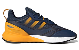 Кроссовки Adidas ZX 2K BOOST 2.0 Lifestyle Unisex, темно-синий/желтый gz7733