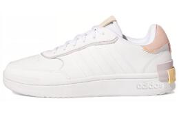 Кроссовки для скейтбординга Postmove женские с низким верхом Cloud White/Bliss Pink/Green Adidas Neo gw0348