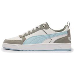 Puma Низкие повседневные кроссовки DRIBBLE унисекс серебристо-серо-белого цвета 401057-06 | silver gray white