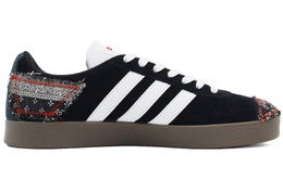 Кроссовки Adidas neo Vl Court Skateboarding Shoes Unisex Low-top Black, черный hq1801(team肆-牛仔贴布腰果花a) | black