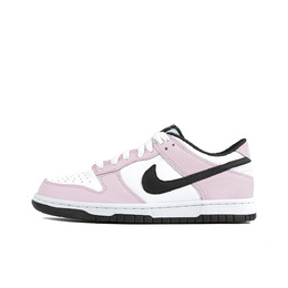Кроссовки Nike Dunk Skateboarding Shoes Women's Low-top White/pink/black, цвет Lotus Color cw1590-100(team189-半折椿枝) | lotus color