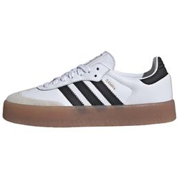 Кроссовки Adidas Sambae Cloud White Metallic Gold Women's, белый/черный ji1349 | white/black