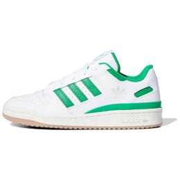Кроссовки Adidas Forum Low CL 'White Green', белый/зеленый/белый ih7820 | white/green/white