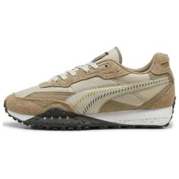 Puma Низкие повседневные кроссовки Blktop Rider, устойчивые к истиранию, унисекс, коричневые, бежевые 398196-02 | brown beige