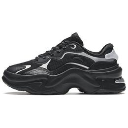 Кроссовки Anta Chunky Sneakers Women's Low-top Black/Sliver, черный/серебряный 922438810-1 | black/sliver