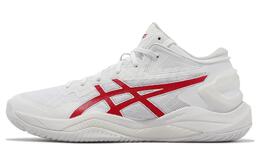 Баскетбольные кроссовки Asics Gel-burst 27 унисекс, Белый/Классический красный 1063a066-102 | white/classic red