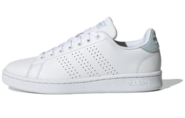 Кроссовки для скейтбординга ADVANTAGE женские, низкие, белые/зеленые Adidas Neo ee8203