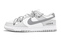 Кроссовки Nike Dunk Skateboarding Shoes Men Low-top White/Gray, светло-серый dd1391-103(team59-男款白灰二) | light gray