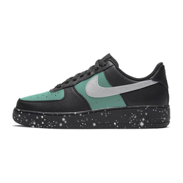 Кроссовки Nike Air Force 1 Skateboarding Shoes Women's Low-top Black/White/Green, черный dd8959-001(team56-蒂芙尼蓝) | black