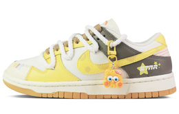 Nike Кроссовки для скейтбординга Dunk Ocean Twins с противоскользящим покрытием, устойчивые к истиранию, унисекс, желтые fj5475-100(team353-海洋双子黄) | yellow