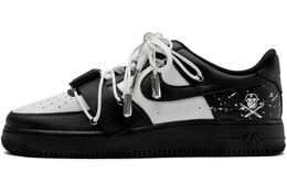 Кроссовки Nike Air Force 1 Skateboard Shoes Unisex Low-Top Black, черный cw2288-001(team55-机能海盗泼墨) | black