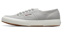 Кеды унисекс с низким верхом светло-серые Superga s000010506