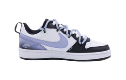 Кроссовки Nike Court Borough Skateboarding Shoes Women's Low-top White, Black, Blue, белый/черный bq5448-115(team292-女款梦幻空间) | optic white/black/cobalt