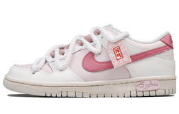 Кроссовки Nike Dunk Skateboard Shoes Women's Low-Top White, белые fd1232-002(team27-gs款元气桃桃)