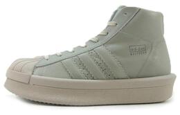Кроссовки Rick Owens X Adidas Skateboarding Shoes Unisex High-top, светло-зеленый ba9765 | light green