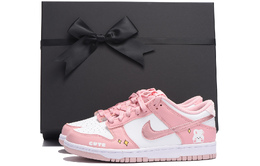 Кроссовки Nike Dunk Skateboarding Shoes Women's Low-top Cherry Blossom Powder, цвет Cherry Blossom Pink do6485-600(team32-小兔sbox) | cherry blossom pink