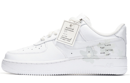Кроссовки Nike Air Force 1 Skateboarding Shoes Women's Low-top White/pink/gray, белый dd8959-100(team62-wb粉色告白女款) | white