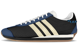 Кроссовки Adidas COUNTRY OG Lifestyle Shoes Unisex Low-top Blue, черный id1142(teamy-男女款水洗丹宁蓝色) | black