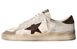 Кроссовки Golden Goose Stardan Pony Hair, белый / коричневый gmf00128.f004007.81999