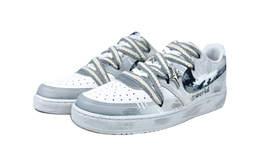 Кроссовки Nike Court Vision 1 Skateboarding Shoes Unisex Low-top Black, светло-серый dh2987-101(team60-阴天世界) | light gray