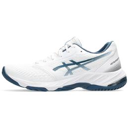 Кроссовки Asics Netburner Ballistic FF 3 Training Shoes Unisex Low-top White/Vintage Indigo Blue, белый/синий 1053a055-103 | white/vintage indigo blue