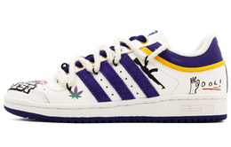Кроссовки Adidas Top Ten Skateboarding Shoes Unisex, белый/синий gy2516(team肆-涂鸦渐变解构a) | white