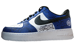Кроссовки Nike Air Force 1 Skateboard Shoes Unisex Low-Top White, Blue do1743-991（签名款）