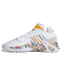 Кроссовки оригиналы стритбол Adidas, белый fx7890 | white/cream/yellow