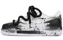 Nike Air Force 1 Нескользящие Легкие Низкие Кроссовки для Скейтбординга Унисекс Черно-Белые cw2288-111(team18-毒液之墨) | black white