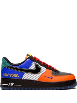 Кроссовки Nike Air Force 1 Low 07 What The NY, мультиколор ct3610100 | черный