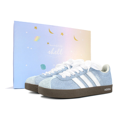 Adidas Кроссовки для скейтбординга VL COURT 2.0 Low Top Unisex Blue White hq1802(team-134海滨假日礼盒） | blue white
