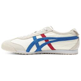 Кроссовки Onitsuka Tiger MEXICO 66 Lifestyle Shoes Unisex Low-top White/Red/Blue/Gray, белый 1183c015-104 | white